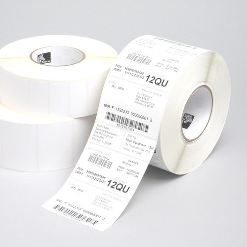 Zebra Z-Perform 1000T Wit Zelfklevend printerlabel