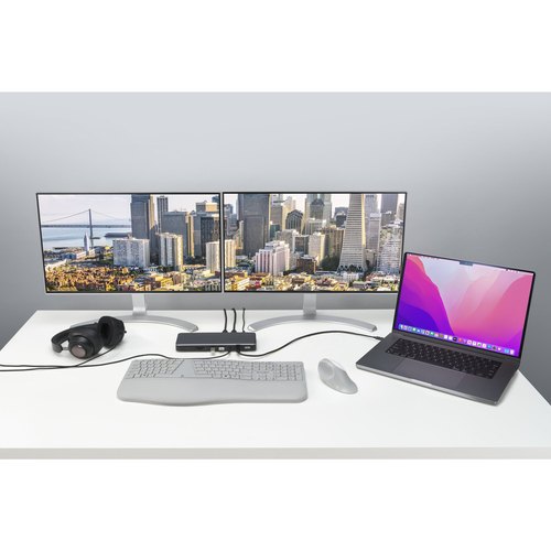 Kensington SD5760T Thunderbolt 4 Dual 4K Docking Station met 96W Power Delivery
