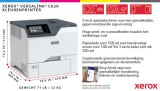 Xerox VersaLink C620 A4 50 ppm tosidig skriver PS3 PCL5e/6 2 skuffer 650 ark