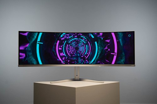 Philips Evnia 8000 49M2C8900/00 computer monitor 124,2 cm (48.9") 5120 x 1440 Pixels Dual QHD QD-OLED Wit