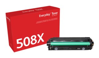 Everyday Zwart Toner compatibel met HP 508X (CF360X), High capacity