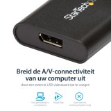 StarTech.com USB 3.0 naar DisplayPort Adapter, 4K 30Hz, USB-A naar Single DP Monitor, Externe Video & Graphische Kaart, USB Video Adapter Converter, Enkel Windows