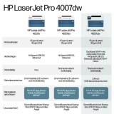 HP LaserJet Pro 4007dw Zwart-wit Printer