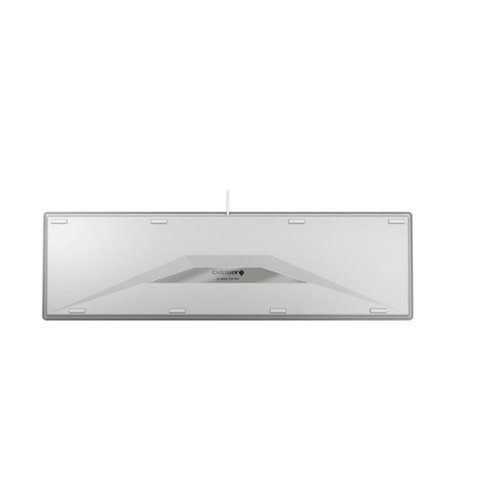 CHERRY KC 6000C FOR MAC toetsenbord Universeel USB QWERTY Amerikaans Engels Zilver