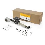 StarTech.com Cubicle Monitor Beugel, Hangende Schermbeugel voor VESA Schermen tot 34" (8kg), Verstelbare Hoogte, Ergonomische Wandsteun voor Afgesloten Werkplek met Haak/Klem