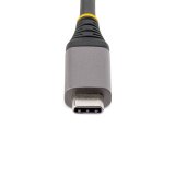 StarTech.com 3-Port USB-C Hub met Ethernet, 3x USB-A , Gigabit Ethernet RJ45, USB 3.0 5Gbps, Bus-Powered, 30cm Kabel, Compacte Laptop USB Type-C Hub Adapter met GbE, Micro USB Voeding