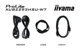 iiyama ProLite XUB2293HSU-W7 computer monitor 54,6 cm (21.5") 1920 x 1080 Pixels Full HD LED Wit