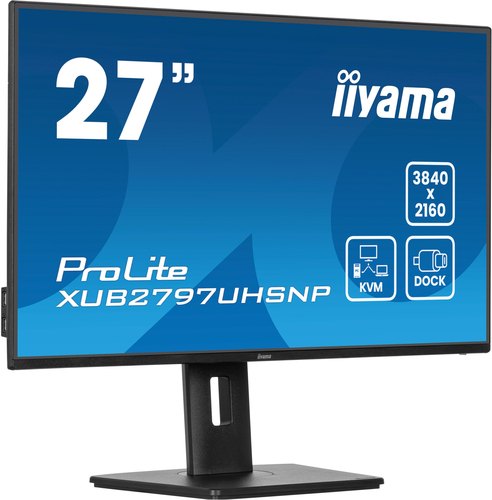iiyama ProLite XUB2797UHSNP-B1 computer monitor 68,6 cm (27") 3840 x 2160 Pixels 4K Ultra HD LED Zwart