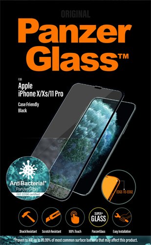 PanzerGlass ® Screen Protector iPhone 11 Pro | Xs | X | Edge-to-Edge Doorzichtige schermbeschermer Apple 1 stuk(s)
