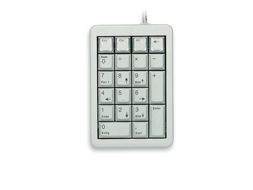 CHERRY G84-4700 numeriek toetsenbord Laptop/pc USB Grijs