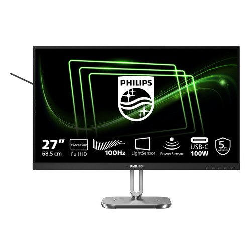 Philips 5000 series 27B2G5500/00 computer monitor 68,6 cm (27") 2560 x 1440 Pixels Quad HD LCD Antraciet