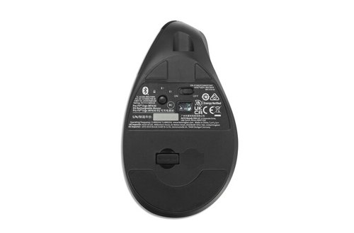 Kensington Pro Fit Ergo MY630 EQ muis Kantoor Rechtshandig RF Wireless + Bluetooth + USB Type-A 2400 DPI