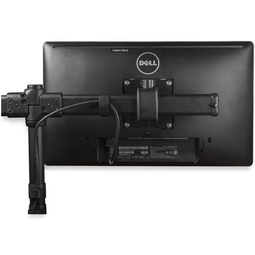 StarTech.com Dual monitor arm bureau monteerbaar horizontale stang doorvoergat of klem