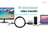 i-tec USB-C DisplayPort Bi-Directional Cable Adapter 8K/30Hz 150cm