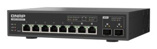 QNAP QSW-L3208-2C6T netwerk-switch Managed L2 10G Ethernet (100/1000/10000) Desktop Zwart