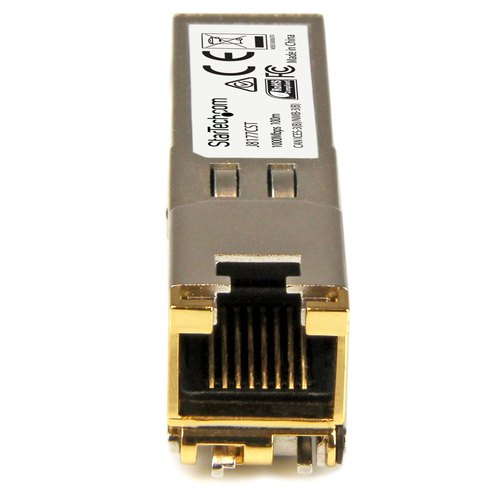 StarTech.com Gigabit RJ45 Koper / Copper SFP Transceiver Module - HPE J8177C Compatibel