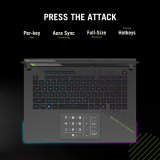 ASUS ROG Strix G16 G614PM-RV231W AMD Ryzen™ 9 8940HX Laptop 40,6 cm (16") WUXGA 32 GB DDR5-SDRAM 1 TB SSD NVIDIA GeForce RTX 5060 Laptop GPU Wi-Fi 6E (802.11ax) Windows 11 Home Grijs, Groen AZERTY Belgisch