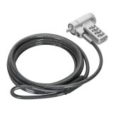 Targus ASP96RGLX kabelslot Zilver 2 m