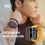 PanzerGlass ® Full body Case Black Apple Watch SE 3 | SE | 6 | 5 | 4 | 44mm Doorzichtige schermbeschermer 1 stuk(s)