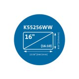 Kensington MagPro Magnetic Privacy Screen Filter voor Laptops 16" (16:10)