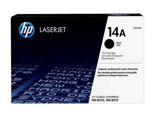 HP 14A originele zwarte LaserJet tonercartridge
