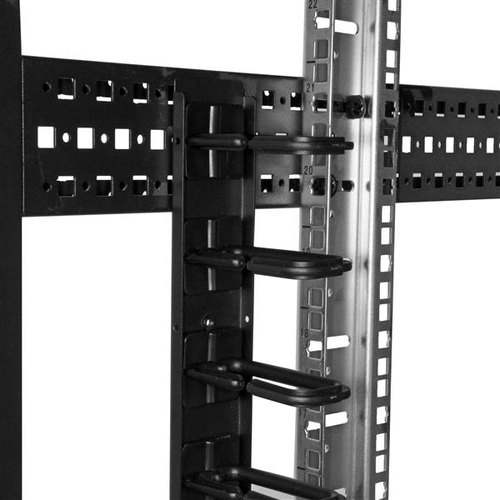 StarTech.com Verticale kabelmanager met D-ring haken 0U 1,8 m