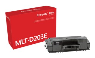 Everyday Zwart Toner compatibel met Samsung MLT-D203E, High capacity