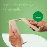 R-Go Tools Laptop- en tabletstandaard R-Go Treepod, ergonomisch en modulair, verstelbaar, biobased