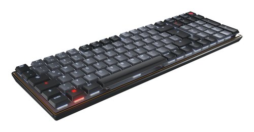 CHERRY KW 550 MX LP toetsenbord Thuis/Werk USB + Bluetooth QZERTY Amerikaans Engels Zwart