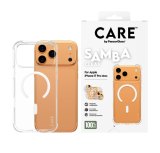 PanzerGlass CARE™ by ® Samba Case Transparent w. White MagSafe iPhone 18 Pro Max | 17 Pro Max mobiele telefoon behuizingen Hoes Transparant