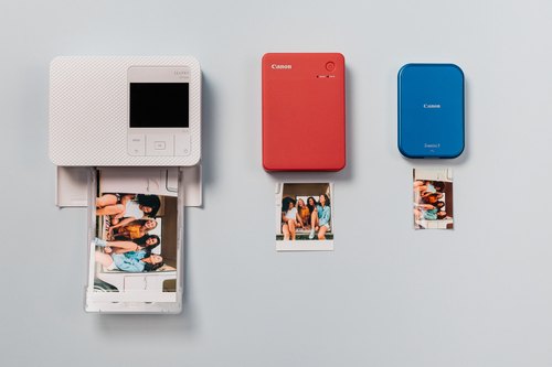 Canon SELPHY QX20 BK fotoprinter Verf-sublimatie 287 x 287 DPI 2.8" x 3.3" (7.2x8.5cm) Wifi
