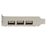 StarTech.com 4-poort PCI Express Low Profile High Speed USB-kaart
