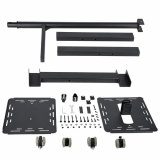 StarTech.com Beamertafel - Stevige Verrijdbare Laptop en Projectietafel (2x 10kg/schap) - Presentatiewagen/Computer Trolley/AV Projector Stand - In Hoogte Verstelbaar / Zwenkwielen met Rem