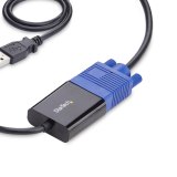 StarTech.com Draagbare Laptop Crash Cart Adapter, USB/VGA/Mini DisplayPort KVM Console, Bestandsoverdracht & Video-opname, Voor rack server/PC/ATM/kiosk, TAA