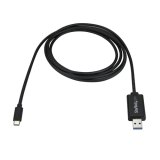 StarTech.com USB-C naar USB-A Data Transfer Kabel voor Mac en Windows, USB 3.0 (5Gbps), Windows Easy Transfer Kabel, Mac Data Transfer