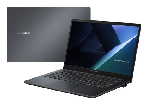 ASUS ExpertBook B1 B1403CVA-S68350X Intel Core 7 150U Laptop 35,6 cm (14") Full HD 16 GB DDR5-SDRAM 512 GB SSD Wi-Fi 6E (802.11ax) Windows 11 Pro Grijs QWERTY US International