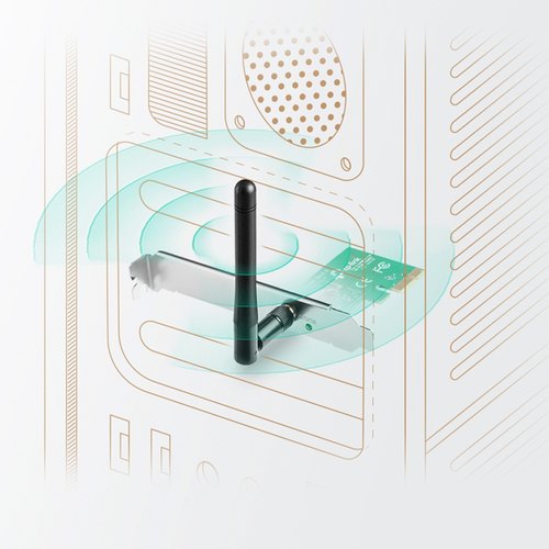 TP-Link TL-WN781ND netwerkkaart Intern WLAN 150 Mbit/s