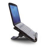 ACT Laptopstandaard, hoogte verstelbaar in 6 standen, 4-poorts hub