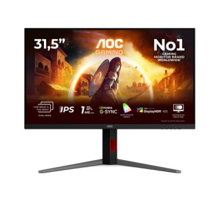AOC G4 U32G4U computer monitor 80 cm (31.5") 3840 x 2160 Pixels 4K Ultra HD Zwart, Rood