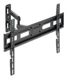 Manhattan Wandbeugel voor TV’s en monitoren (Volledig Verstelbaar), voor schermen 32"–65", VESA-compatibiliteit: van 100x100 tot 600x400 mm (controleer de afmetingen van de vier montagegaten aan de achterzijde), max 35 kg, zwart, levenslange garantie