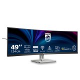Philips 5000 series 49B2U5900CH/00 computer monitor 124 cm (48.8") 5120 x 1440 Pixels Dual QHD LCD Zwart