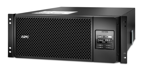 APC Smart-UPS On-Line SRT6KRMXLI - 6kW/VA, 6x C13 + 4x C19 + hardwire 1 fase uitgang, rackmountable, Embedded NMC