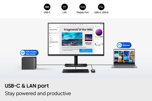 Samsung 32" ViewFinity S8 S80UH 4K UHD High-Resolution Monitor