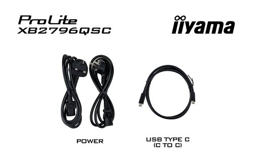 iiyama ProLite XB2796QSC-B1 computer monitor 68,6 cm (27") 2560 x 1440 Pixels Quad HD LED Zwart