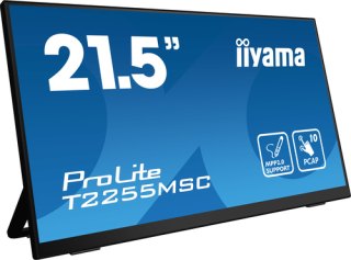 iiyama ProLite T2255MSC-B1 computer monitor 54,6 cm (21.5") 1920 x 1080 Pixels Full HD LCD Touchscreen Zwart