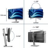 Philips 4000 series 24B2N4200/00 computer monitor 60,5 cm (23.8") 1920 x 1080 Pixels Full HD LCD Grijs