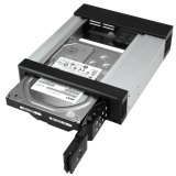 StarTech.com 5.25" naar 3.5" Harde Schijf Hot Swap Bay - Zonder tray - Voor 3.5" SATA/SAS schijven - Aluminium - SAS/ SATA Backplane