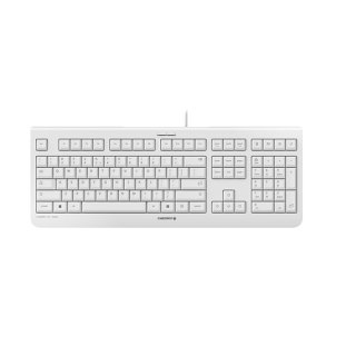 CHERRY KC 1000 toetsenbord Universeel USB QWERTY Amerikaans Engels Grijs