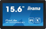 iiyama ProLite TF1633MSC-B1 computer monitor 39,6 cm (15.6") 1920 x 1080 Pixels Full HD Touchscreen Zwart