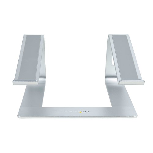 StarTech.com Laptop Standaard Bureau, Aluminum, Zilver, Max 5kg, Ergonomische Laptopstandaard, Draagbare Laptop Verhoger, Notebook Computer Stand voor Macbook Air/Pro, Dell XPS, Lenovo